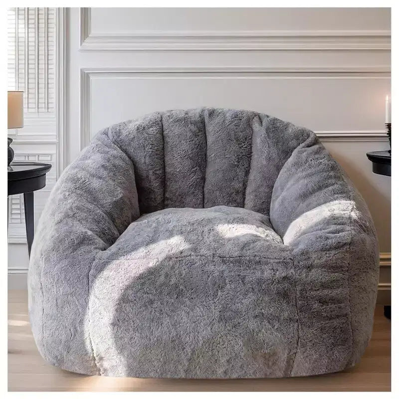 Bean Bag Chair with Arms, Floor Chair with Memory Foam, Gaming Bean Bag Sofa for Adults for Bedroom, Living Room