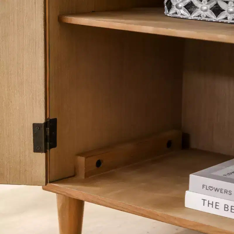 31'' Bohemian - Wooden 2-Door Cabinet