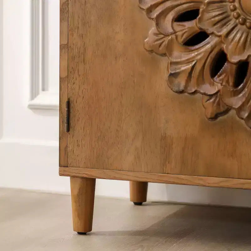 31'' Bohemian - Wooden 2-Door Cabinet