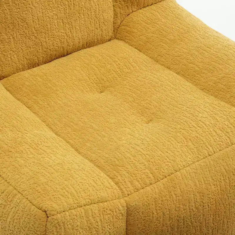 Bean Bag Chair and Ottoman Set, Memory Foam Floor Chair for Ultimate Comfort, Lazy Sofa Chair for Reading Room, Living Room
