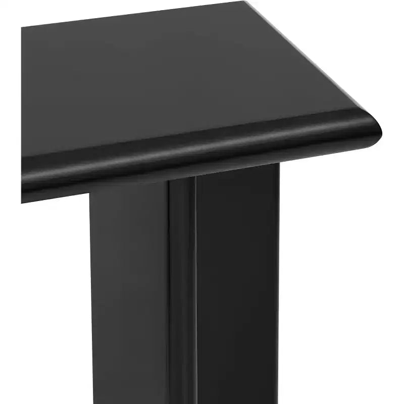 Narrow Wood Console Table, Modern Accent Entryway Table with L-Shaped Legs, Easy Assembly, for Hallway, Behind Sofa, Living Room, Foyer, Office