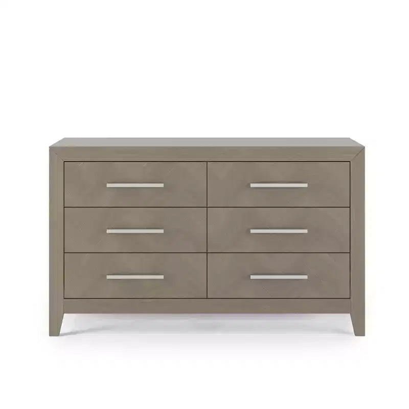 6-Drawer Dresser for Nursery or Bedroom, Plenty of Storage, Anti-Tip Kit Included to Prevent Tipping, Non-Toxic, Baby Safe Finish