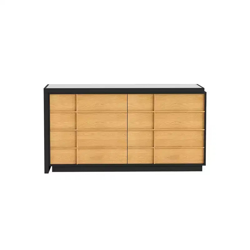 Modern Extendable Rotating L-Shaped Vanity Table with 6 Drawers, Reversible Makeup Vanity for Bedroom