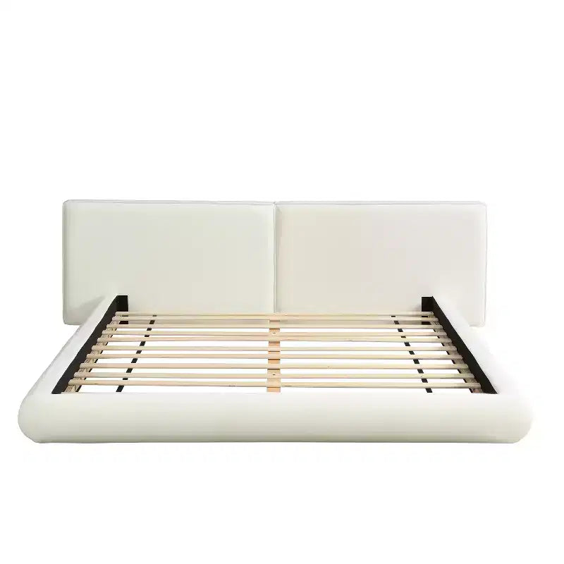 Platform Bed with Oversized Headboard