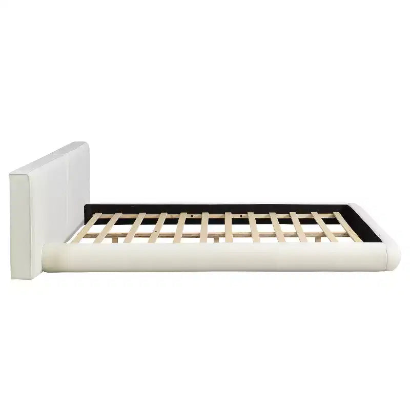 Platform Bed with Oversized Headboard