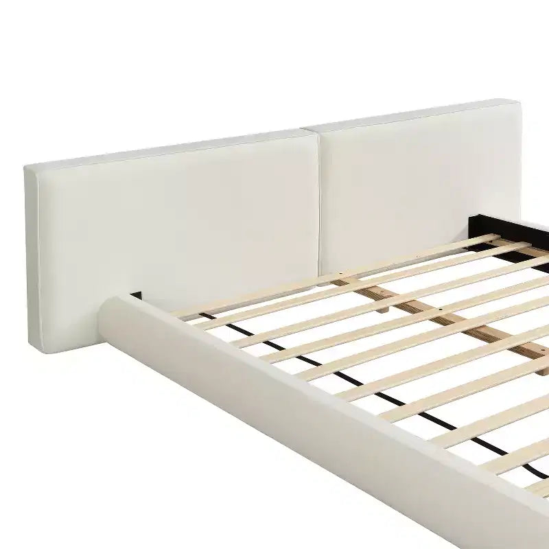 Platform Bed with Oversized Headboard