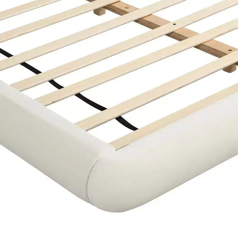 Platform Bed with Oversized Headboard