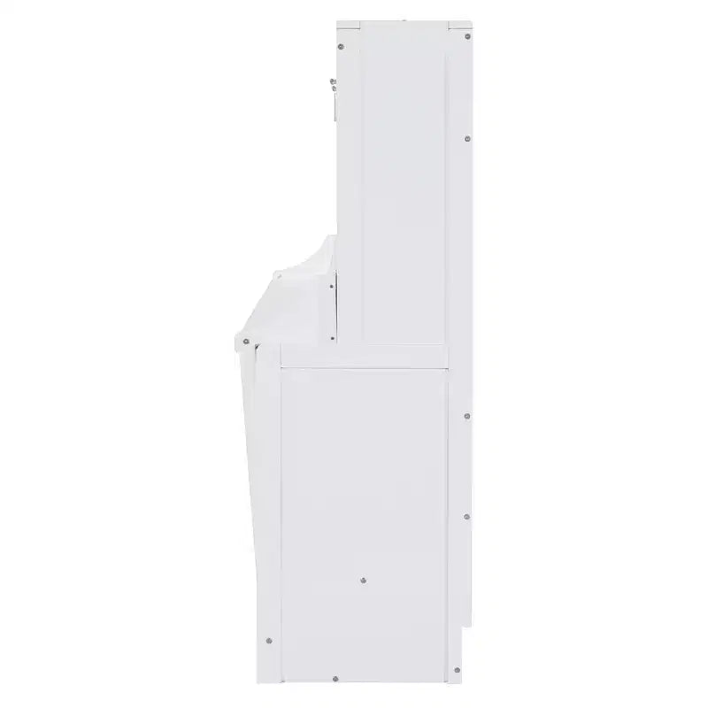 Queen Size Modern Murphy Bed with Hydraulic Lift and Desk