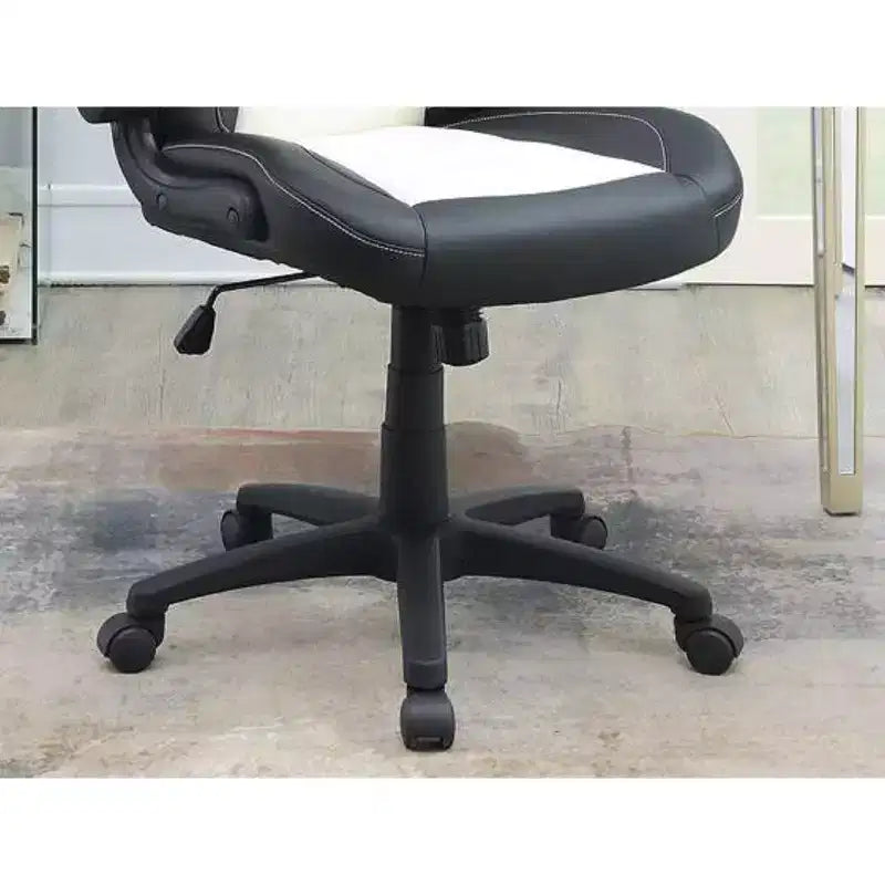 Swivel Gaming Chair with Adjustable Height&Wheels,Ergonomics Office Chairs Video Game Chaise for Office&Home,Upholstery Leisure Chair