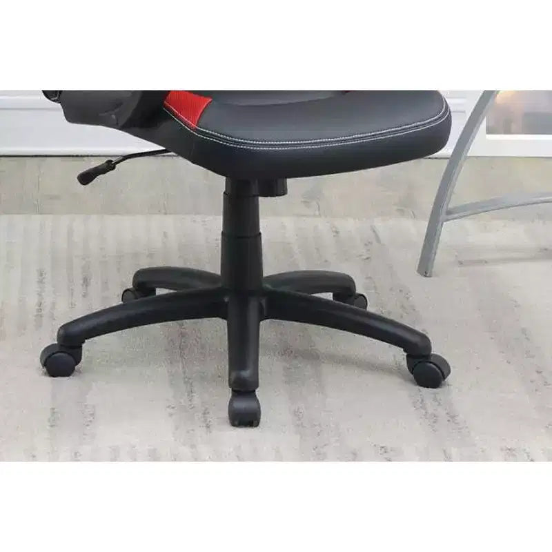 Swivel Gaming Chair with Adjustable Height&Wheels,Ergonomics Office Chairs Video Game Chaise for Office&Home,Upholstery Leisure Chair
