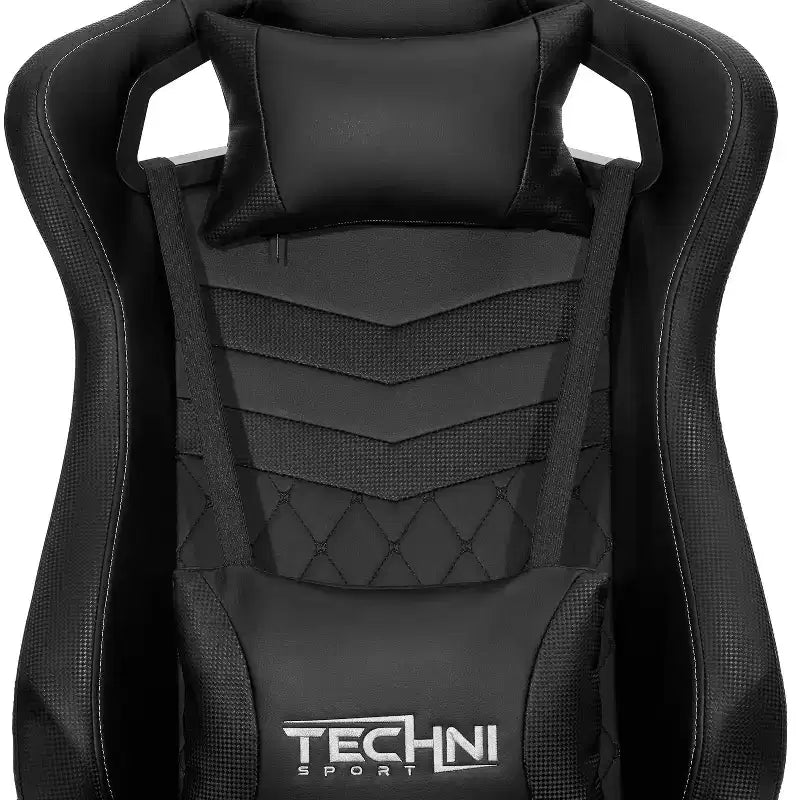 Adjustable Ergonomics Gaming Chair,360 Swivel Office Chairs with Head&Lumbar Pillow,90-150 Recliner Chair for Office&Home,300lbs Max,Black